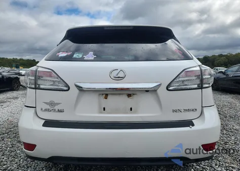 2010 Lexus Rx 350 z USA, uszkodzony, nr VIN 2T2ZK1BA3AC002082